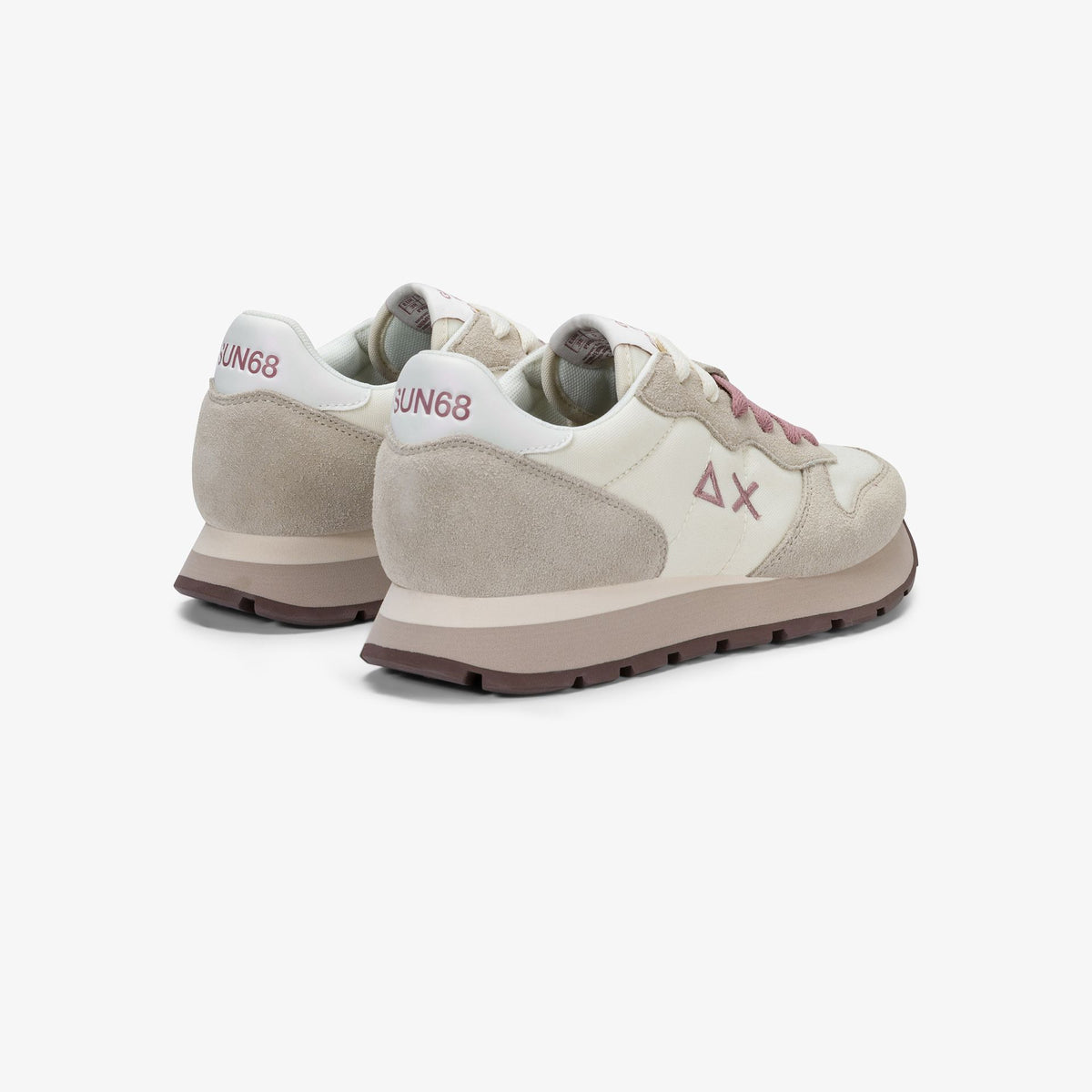 Sun 68 sneaker donna Z4620131 Ally solid bianco panna