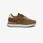 Sun 68 sneaker donna Z4622393 stragirl strass logo marrone volpe